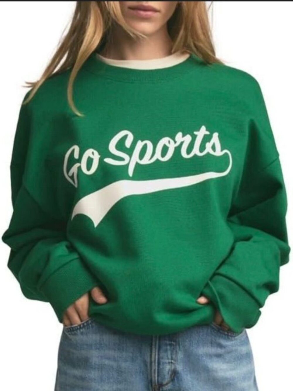 NWT Favorite Daughter Go Sports Sweatshirt - Size M